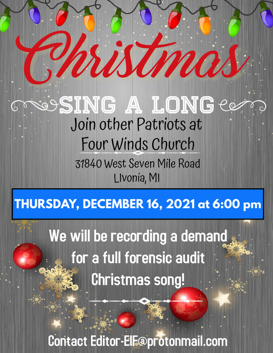 Christmas Song for a Full Forensic Audit