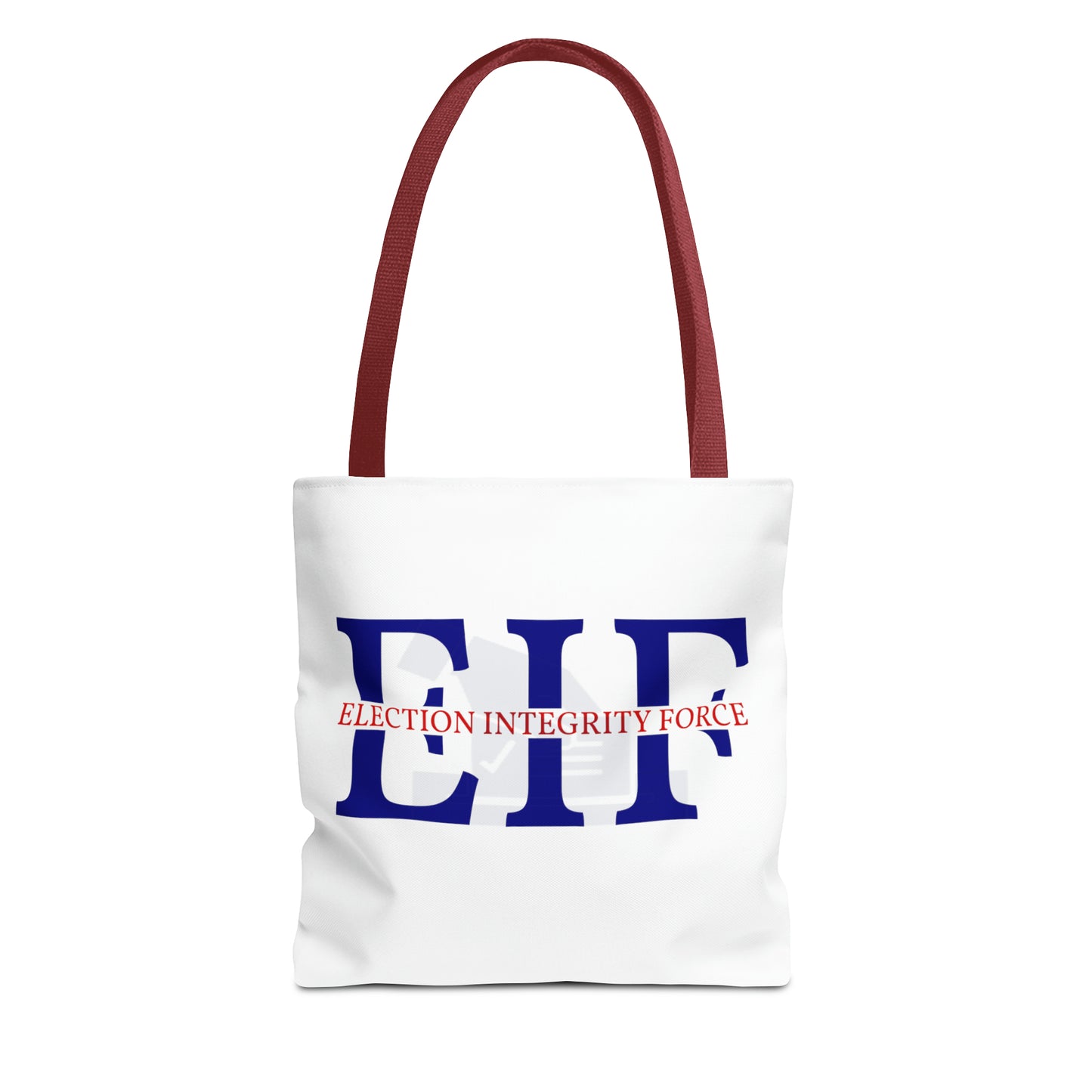 Election Integrity Force Tote Bag: Carry Your Commitment Everywhere