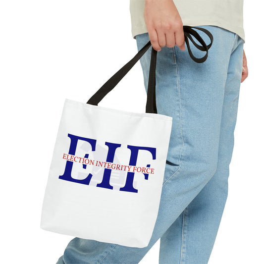 Election Integrity Force Tote Bag: Carry Your Commitment Everywhere