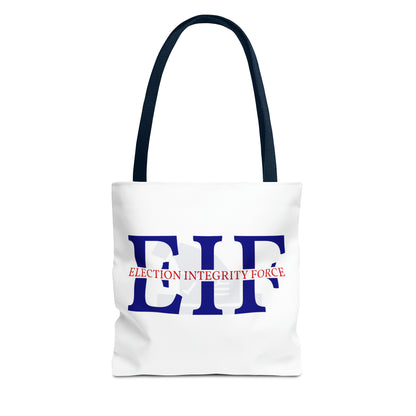 Election Integrity Force Tote Bag: Carry Your Commitment Everywhere