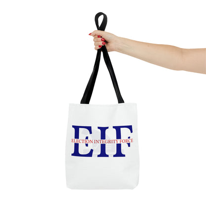Election Integrity Force Tote Bag: Carry Your Commitment Everywhere